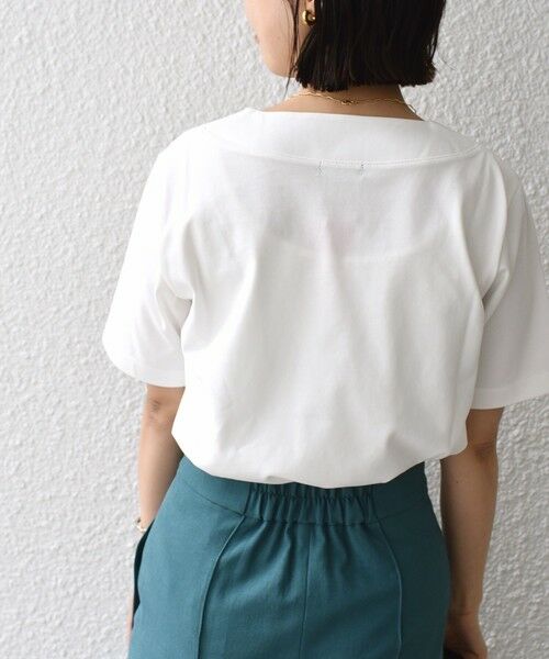 SHIPS / シップス Tシャツ | 【WEB限定】〈ネックが選べる2サイズ展開〉オーガニックコットン バリエーションネック TEE | 詳細6