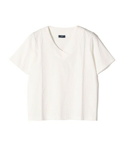 SHIPS / シップス Tシャツ | 【WEB限定】〈ネックが選べる2サイズ展開〉オーガニックコットン バリエーションネック TEE | 詳細8