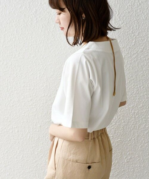 SHIPS / シップス Tシャツ | 【WEB限定】〈ネックが選べる2サイズ展開〉オーガニックコットン バリエーションネック TEE | 詳細15