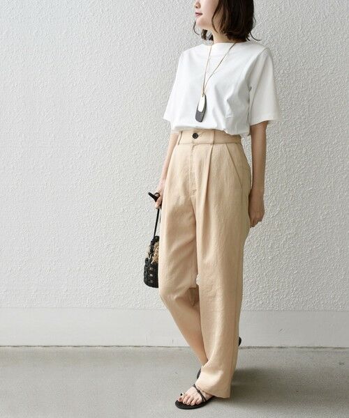 SHIPS / シップス Tシャツ | 【WEB限定】〈ネックが選べる2サイズ展開〉オーガニックコットン バリエーションネック TEE | 詳細10