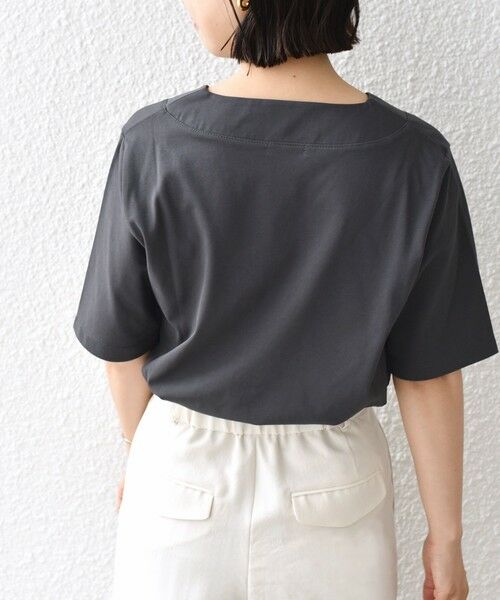 SHIPS / シップス Tシャツ | 【WEB限定】〈ネックが選べる2サイズ展開〉オーガニックコットン バリエーションネック TEE | 詳細24