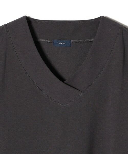 SHIPS / シップス Tシャツ | 【WEB限定】〈ネックが選べる2サイズ展開〉オーガニックコットン バリエーションネック TEE | 詳細28