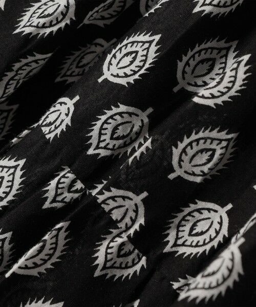 SHIPS / シップス ミニ・ひざ丈スカート | ピンタック パネル プリント スカート◇ | 詳細2