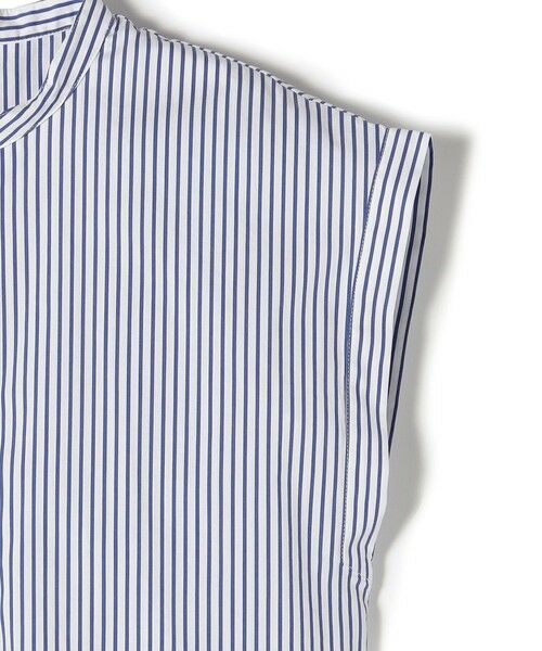 SHIPS / シップス ロング・マキシ丈ワンピース | * 〈洗濯機可能〉コットン ストライプ レイヤード フレア ワンピース◇ | 詳細14