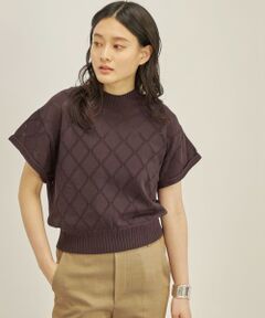 SHIPS / シップス ニット・セーター | 〈手洗い可能〉ハイゲージ 透かし編み プルオーバー