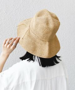 SHIPS / シップス ハット | ペーパー 細編み ハット