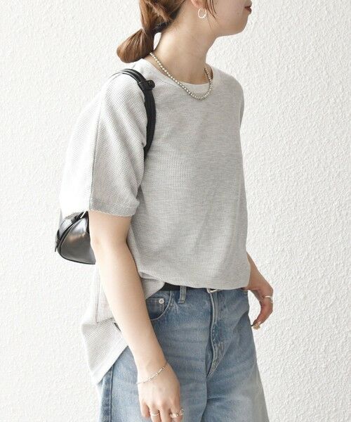 SHIPS / シップス Tシャツ | 【WEB限定】SHIPS any:〈洗濯機可能〉ワッフル ワイド TEE | 詳細26