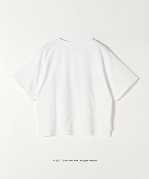 SHIPS for women / シップスウィメン Tシャツ | 【SHIPS any別注】GOOD ROCK SPEED:〈洗濯機可能〉NYC プリント ロゴ ショート TEE | 詳細2
