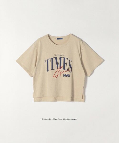 SHIPS for women / シップスウィメン Tシャツ | 【SHIPS any別注】GOOD ROCK SPEED:〈洗濯機可能〉NYC プリント ロゴ ショート TEE | 詳細15