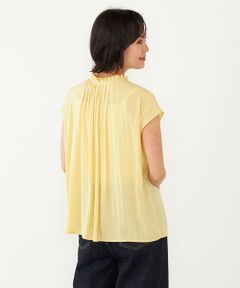 SHIPS / シップス シャツ・ブラウス | SHIPS Colors:〈洗濯機可能〉フリル ネック スキッパー シャツ