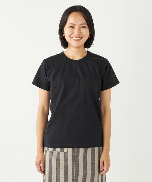 SHIPS for women / シップスウィメン Tシャツ | SHIPS Colors:〈洗濯機可能〉コットン ANTI-FOULING TEE | 詳細4