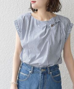 SHIPS / シップス シャツ・ブラウス | * 〈洗濯機可能〉コットン ブロード ノット デザイン ブラウス◇