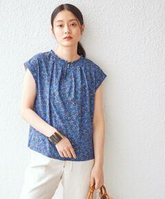 SHIPS / シップス シャツ・ブラウス | 〈手洗い可能〉DEVEAUX 前後 2WAY プリント ブラウス◇