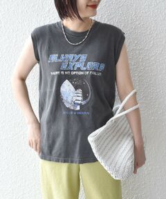 * NASA APOLLO 12 ロック ノースリーブ TEE◇