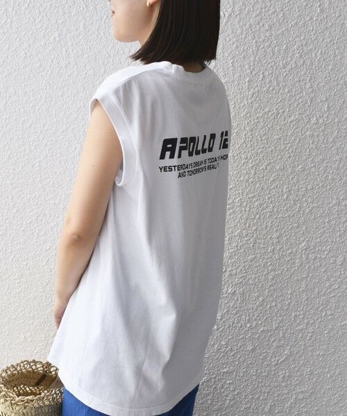 SHIPS for women / シップスウィメン Tシャツ | * NASA APOLLO 12 ロック ノースリーブ TEE◇ | 詳細4