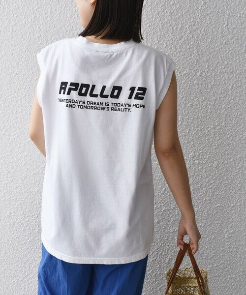 SHIPS for women / シップスウィメン Tシャツ | * NASA APOLLO 12 ロック ノースリーブ TEE◇ | 詳細5