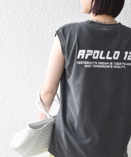 SHIPS for women / シップスウィメン Tシャツ | * NASA APOLLO 12 ロック ノースリーブ TEE◇ | 詳細20