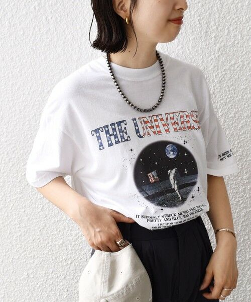 SHIPS for women / シップスウィメン Tシャツ | * NASA THE UNIVERSE ロック TEE◇ | 詳細7
