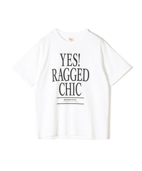 SHIPS for women / シップスウィメン Tシャツ | * 81BRANCA:YES RAGGED CHIC TEE◇ | 詳細1