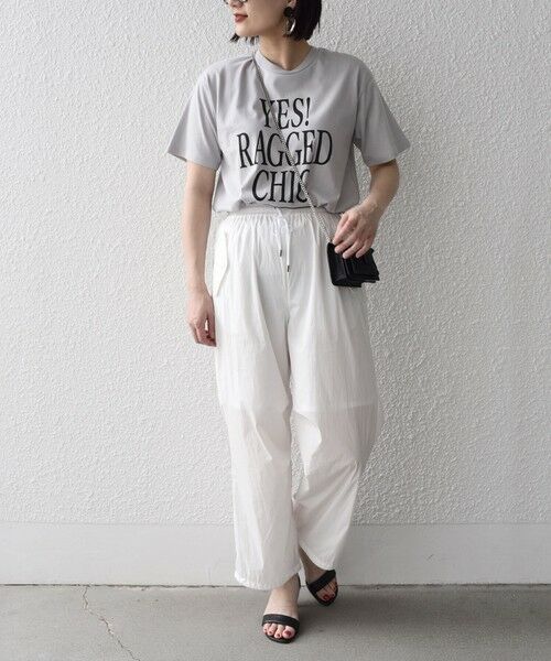 SHIPS for women / シップスウィメン Tシャツ | * 81BRANCA:YES RAGGED CHIC TEE◇ | 詳細21