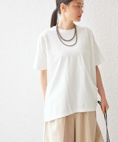 〈洗濯機可能〉ONE COTTON 製品染め オーバーサイズ TEE◇