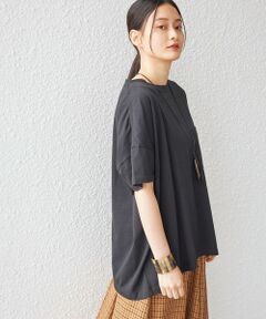 〈洗濯機可能〉ONE COTTON 製品染め オーバーサイズ TEE◇