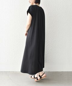 SHIPS / シップス ロング・マキシ丈ワンピース | * 〈洗濯機可能〉オーガニックコットン フレンチ パイピング フレア ワンピース◇