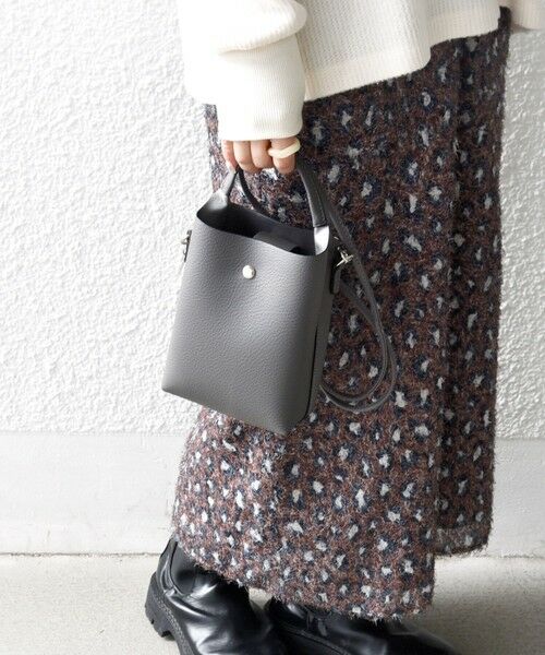 SHIPS / シップス ショルダーバッグ | 《一部予約》SHIPS any: 2WAY スクエア ミニ ショルダー バッグ | 詳細1