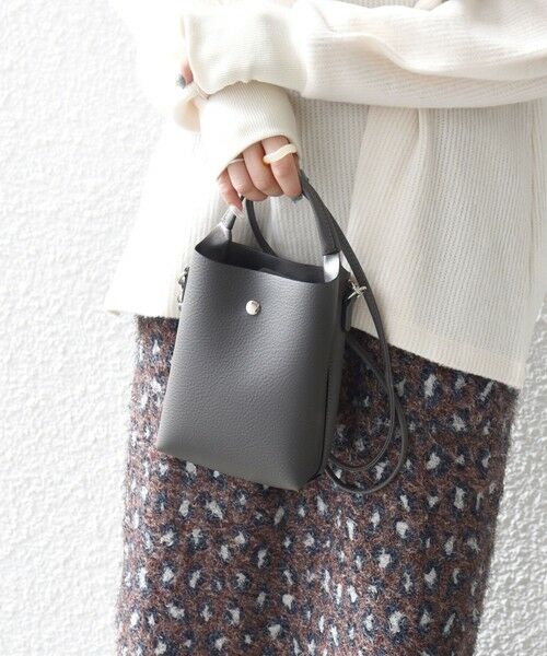 SHIPS / シップス ショルダーバッグ | 《一部予約》SHIPS any: 2WAY スクエア ミニ ショルダー バッグ | 詳細2