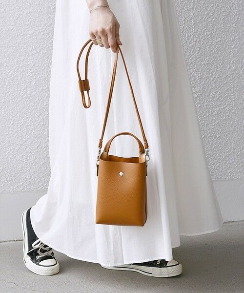 SHIPS / シップス ショルダーバッグ | 《一部予約》SHIPS any: 2WAY スクエア ミニ ショルダー バッグ | 詳細10