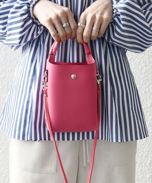 SHIPS / シップス ショルダーバッグ | 《一部予約》SHIPS any: 2WAY スクエア ミニ ショルダー バッグ | 詳細13