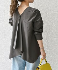 SHIPS / シップス シャツ・ブラウス | SHIPS any:〈洗濯機可能〉バック タック ブラウス