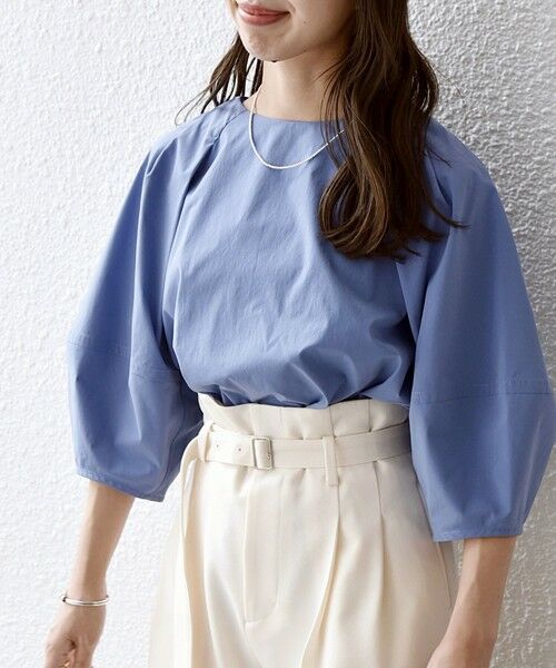 SHIPS / シップス シャツ・ブラウス | SHIPS any:〈洗濯機可能〉コクーン スリーブ ブラウス | 詳細18