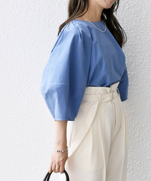 SHIPS / シップス シャツ・ブラウス | SHIPS any:〈洗濯機可能〉コクーン スリーブ ブラウス | 詳細26