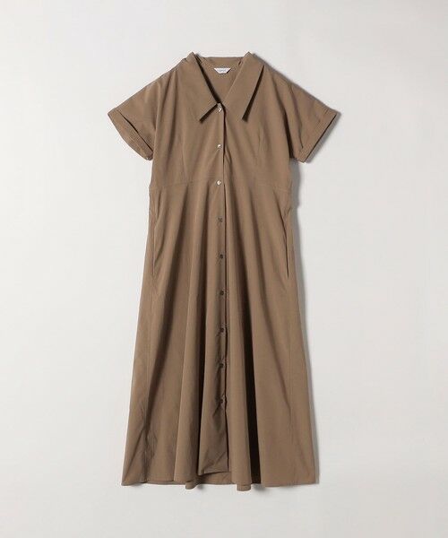 SHIPS / シップス ロング・マキシ丈ワンピース | SHIPS any:〈洗濯機可能〉フラットカラー Vネック フレア ワンピース | 詳細8