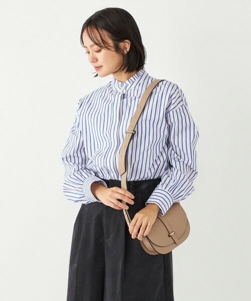 SHIPS for women / シップスウィメン ショルダーバッグ | MID GIRL APPLIY:ハーフ ミニ ショルダー | 詳細18