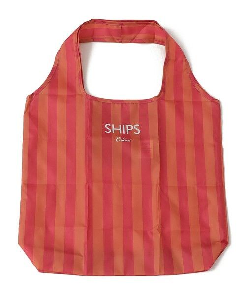 SHIPS / シップス エコバッグ | SHIPS Colors:〈手洗い可能〉リサイクル エコバッグ (M)(オレンジ)
