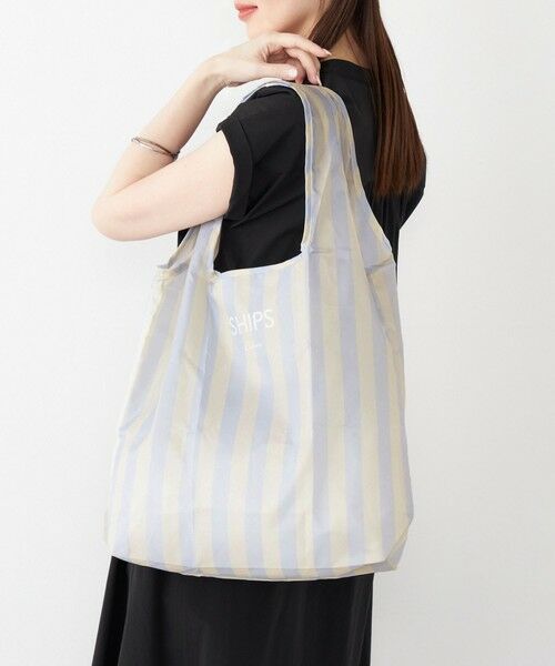 SHIPS / シップス エコバッグ | SHIPS Colors:〈手洗い可能〉リサイクル エコバッグ (M) | 詳細13