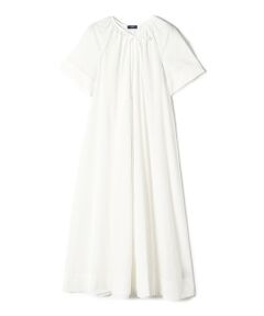 SHIPS / シップス ロング・マキシ丈ワンピース | 〈洗濯機可能〉コットン ボイル カフタン ワンピース