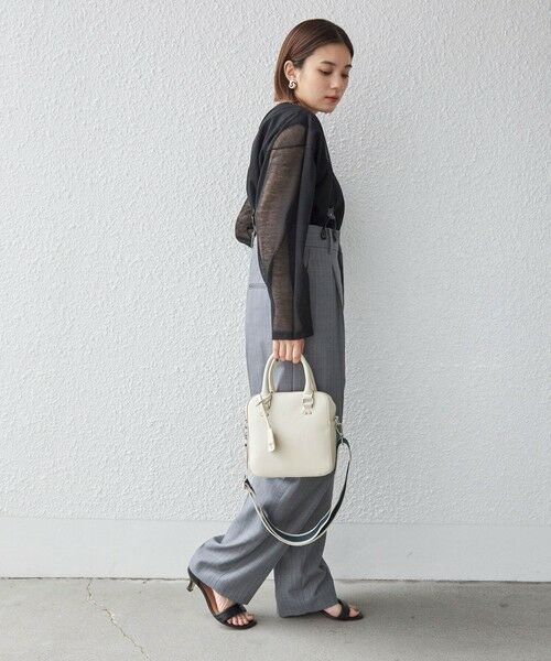 SHIPS / シップス ニット・セーター | 〈手洗い可能〉シアー レイヤード リバーシブル プルオーバー◇ | 詳細21