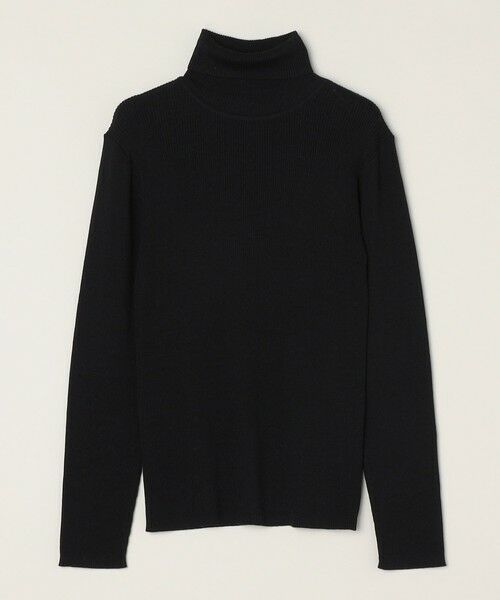 SHIPS / シップス ニット・セーター | quaranciel:〈手洗い可能〉コットン タートルネック リブ ニット | 詳細20