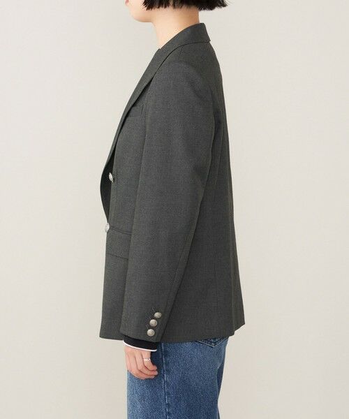 セール】 quaranciel:〈洗濯機可能〉ハンサム ダブルブレスト