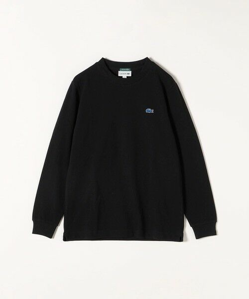 SHIPS for women / シップスウィメン Tシャツ | 【SHIPS any別注】LACOSTE:〈洗濯機可能〉ピケ クルーネック ロング Tシャツ | 詳細15