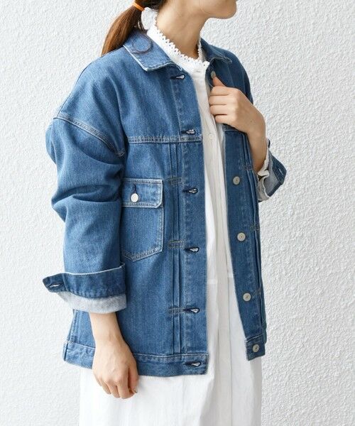 SHIPS any:〈洗濯機可能〉デニム ジャケット 23AW［SHIPS any DENIM