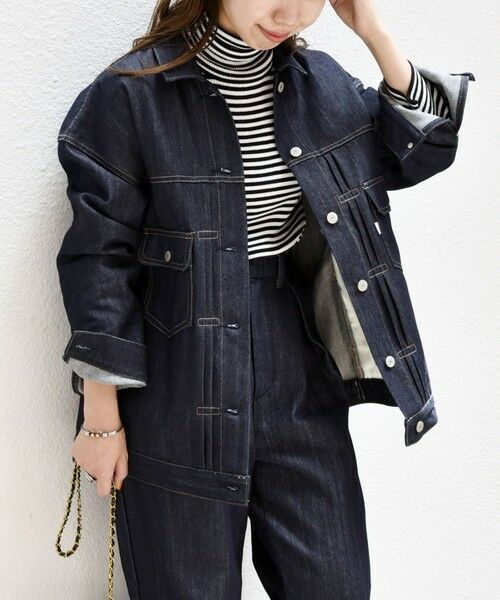 SHIPS any:〈洗濯機可能〉デニム ジャケット 23AW［SHIPS any DENIM