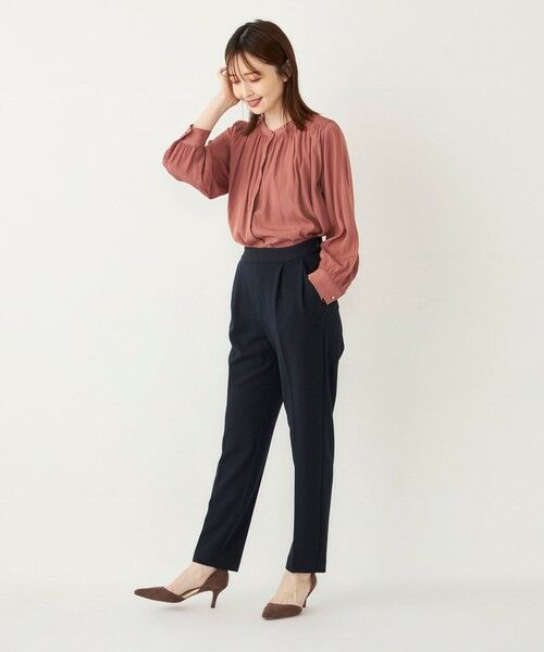 SHIPS / シップス シャツ・ブラウス | SHIPS Colors:〈洗濯機可能〉サテン ギャザー シャツ◇ | 詳細27