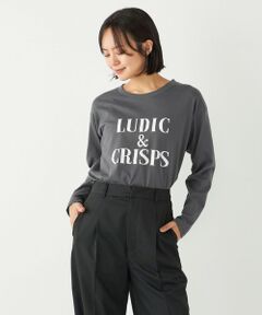 SHIPS Colors:〈洗濯機可能〉ロゴ プリント ロングスリーブ TEE