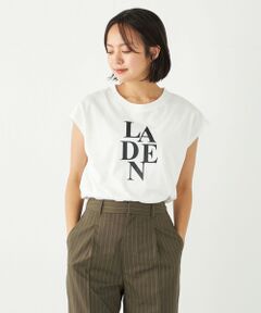 SHIPS Colors:〈洗濯機可能〉フレンチスリーブ ロゴ TEE