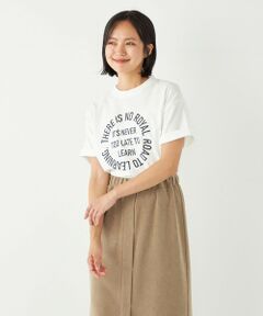 SHIPS Colors:〈洗濯機可能〉サークル ロゴ ルーズ TEE