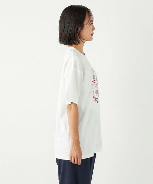 SHIPS for women / シップスウィメン Tシャツ | SHIPS Colors:〈洗濯機可能〉サークル ロゴ ルーズ TEE | 詳細22